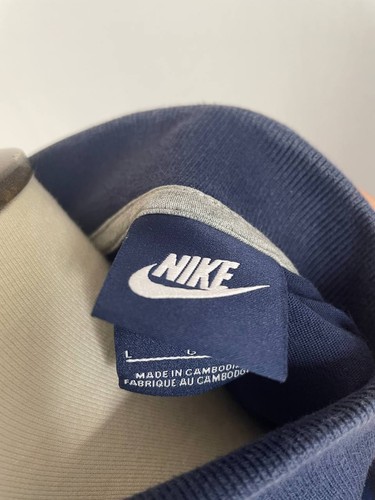Nike FC Dnipro Herren Fußball Soccer Trikot Größe L Blau Baumwolle Kurzarm - Bild 3 von 10