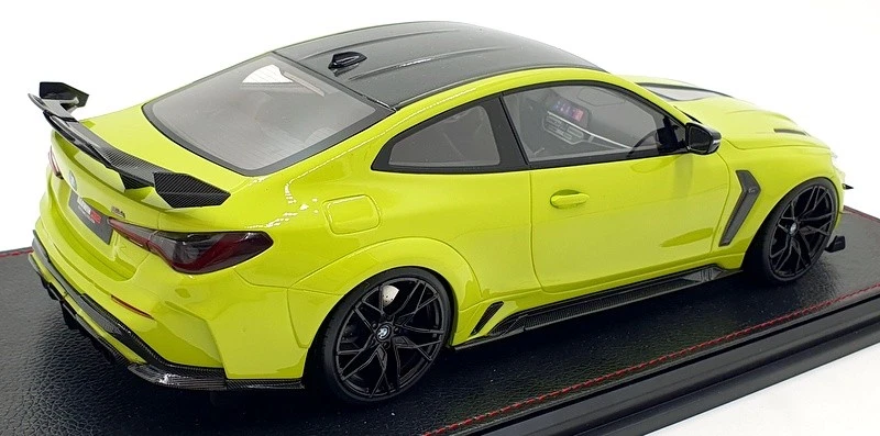 GLM 1/18 Scale GLM188003 - BMW G82 M4 Louisiana WBK Sau Paulo Yellow - Image 2 of 4