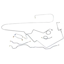 Brake Line Kit Complete Tubes 1974-80 International Scout II Stainless Steel 7pc