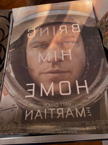 The Martian 2015 Movie Poster 24"x36" Glossy Unframed Dual Sided   MDL Quality - Picture 2 of 6