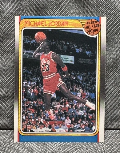 1988-89 Fleer #120 Michael Jordan 🐐 All Star ⭐️ 3rd Year Card!