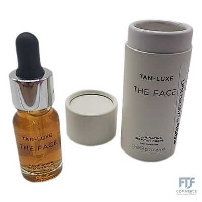 Tan Luxe THE FACE Selbstbräuner-Tropfen, mittel, Bräunungstropfen zur Hautpflege