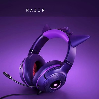 Razer x Pokémon Gengar Kraken V3 X Wired Headset Headphone Limited Edition