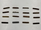 Military Vintage MINI BARS SLIDES Mixed, WW2, Insignia, Pins, Campaigns L650
