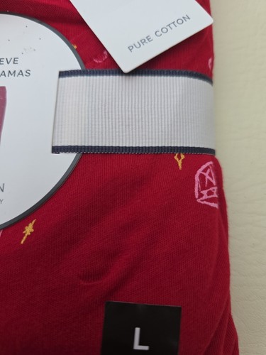 Ladies Marks & Spencer Pure Cotton Short Sleeve Pyjamas Size 16-18 NWT - Picture 3 of 6