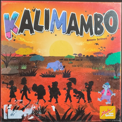 Kalimambo von Zoch ab 8 Jahren für 3-7 Spieler vollständig
