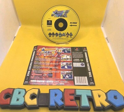 Bomberman Fantasy Race PS1 Playstation 1 Rear Sleeve + Disc Only PAL UK 