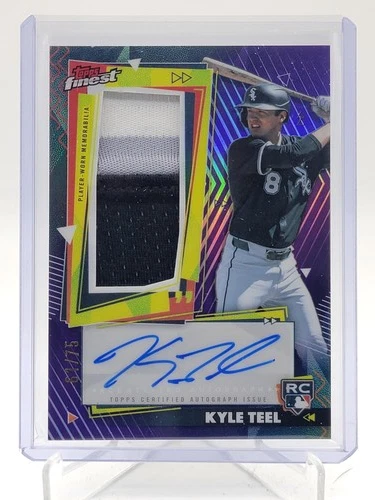 2026 Topps Finest Kyle Teel Purple (RAW)