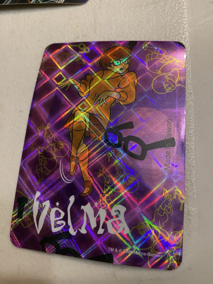 1998 Vending Machine Prizm Sticker Green Ghost Scooby-Doo Vintage - Image 2 of 4