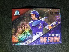 BO BICHETTE - 2019 Bowman Chrome MEGA - MOJO READY FOR THE SHOW INSERT - RC - #2