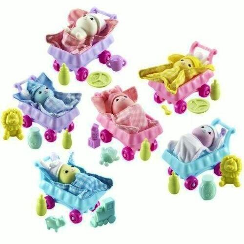 Manta adorable cochecito de bebé Zhu Zhu BABIES hámster Tots mascotas y 3 accesorios - Imagen 6 de 98