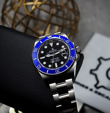 Rolex Submariner 126619LB Silver Oyster Bracelet with Blue
