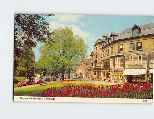Postcard Montpellier Gardens Harrogate England