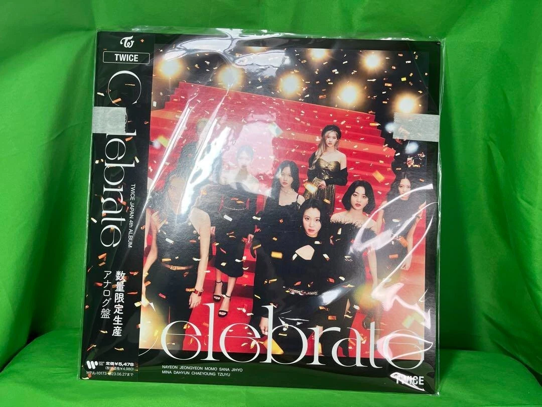TWICE Japan 4th Album Celebrate LP Vinyl Record Limited Quantity