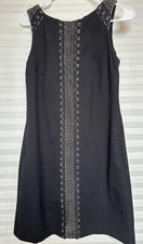 Nine West Black Tank Sheath Dress Size 4 Beautiful!