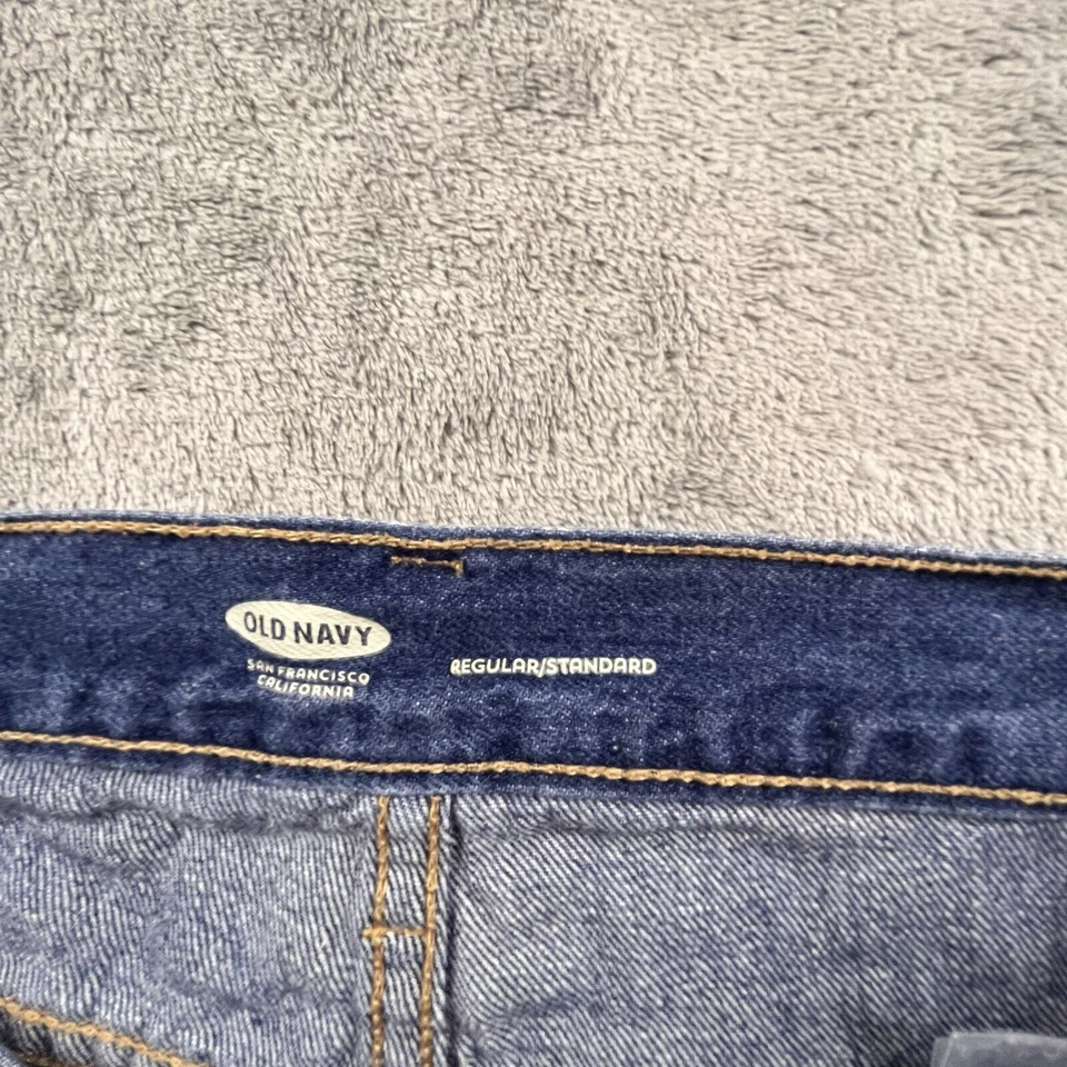 Pantalones Cortos de Jean Old Navy para Mujer Talla 2 Denim Calce Regular 2 Bolsillos Bandera Santa Cruz Summe Foto 3 de 4