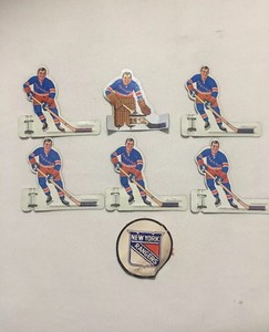 Coleco 1967 Nhl New York Rangers Metal Table Hockey Game Team Ebay