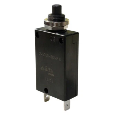 E-T-A Schutzschalter Circuit Breaker 2-5700-IG2-P10-10A 250VAC 28VDC 10A #BP