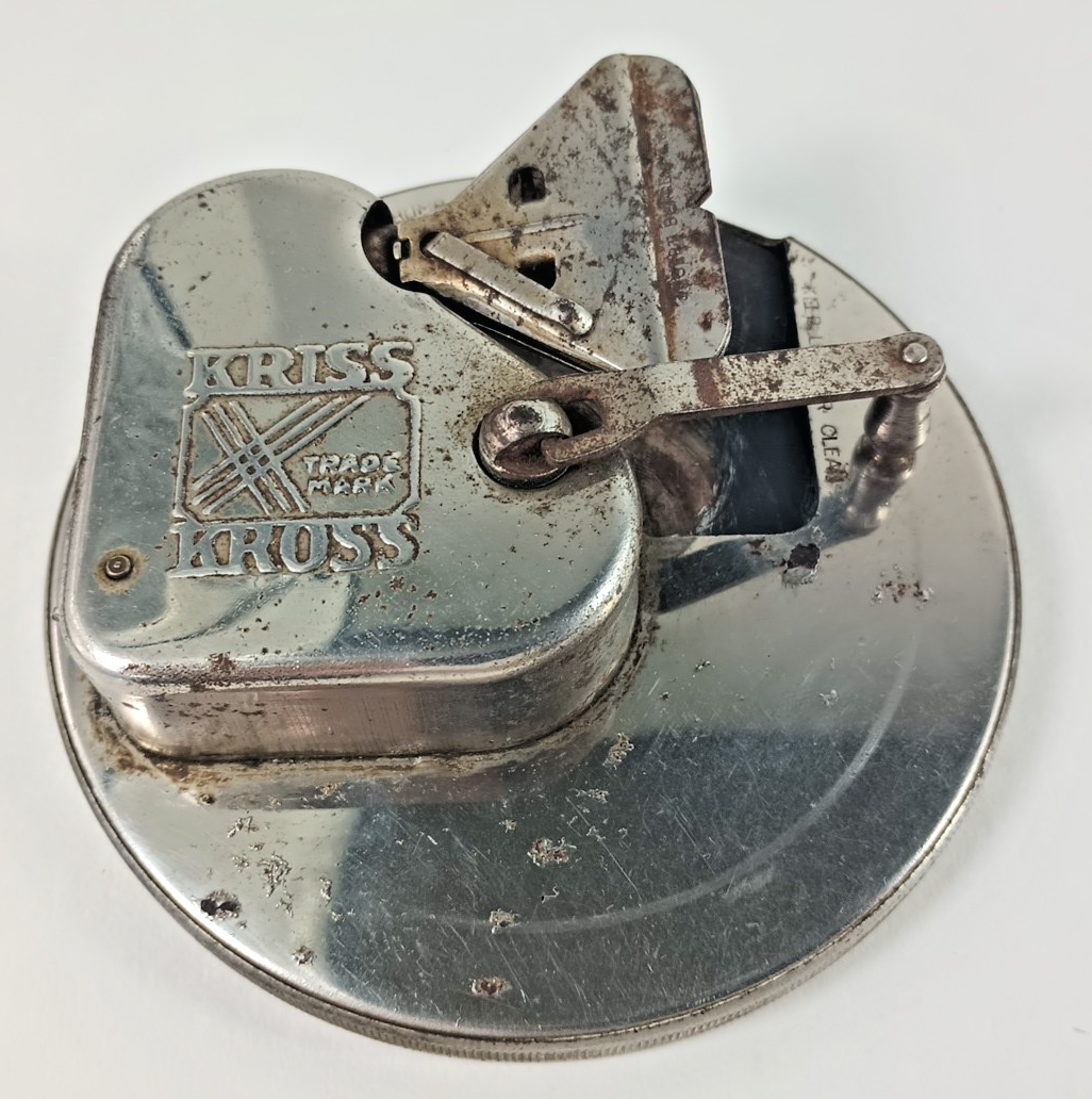 Kriss Kross Stropper Razor Blade Sharpener U.S.A. Rhodes Mfg St