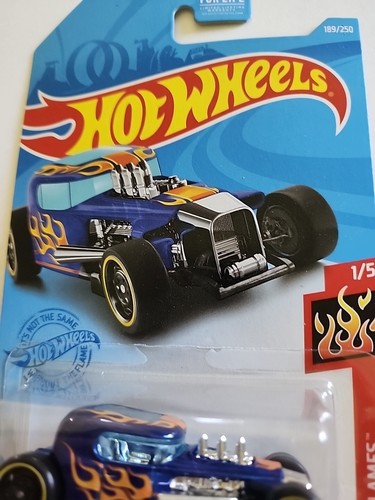 Hot Wheels MOD ROD Orange Flames 2021 GTB16 1/5 189/250 Rat Rod Car - Picture 5 of 8