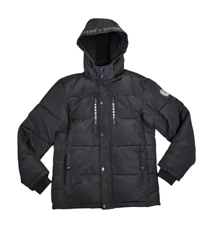 Diesel Men XL Y2K 00S Archive Short Puffer Jacket Winter Warm