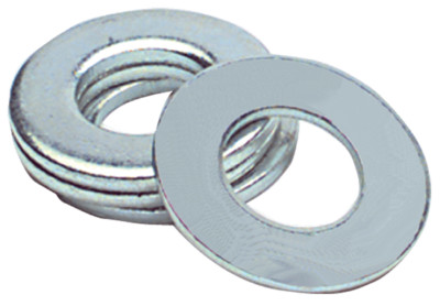 1''  BOLT SIZE SAE  FLAT WASHER ZINC PLATED 2'' OD X 1-1/16'' ID - 5PCS