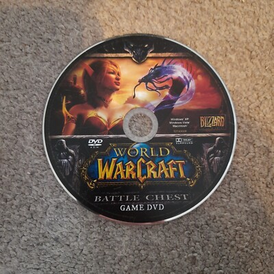 World Of Warcraft Battle Chest SPIEL DVD ROM NUR DISC BLIZZARD BATTLE FANTASY SEHR GUTER ZUSTAND