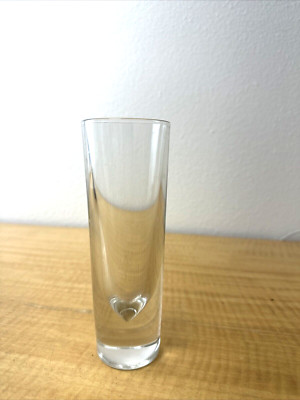 Leonardo Gilli Grappa Crystal Glass - Made In Italy Heavy Weighted Bottom Brunch