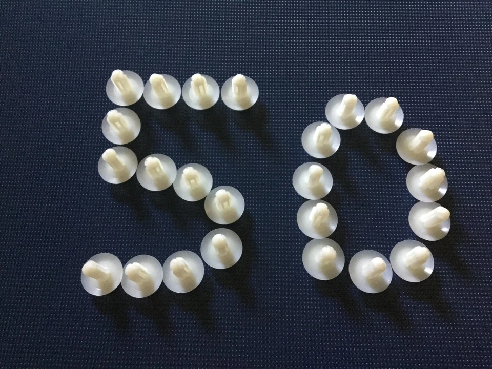 Clips de retención de panel de puerta Dodge Ram 1500-3500 50 piezas (envío rápido) Foto 2 de 4