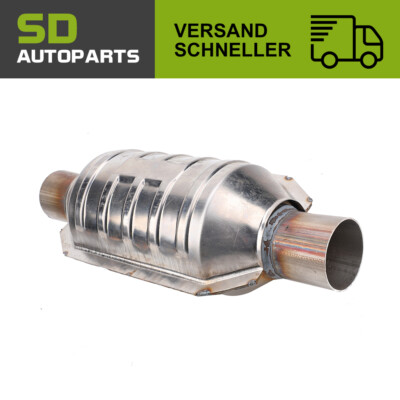 Ovaler Katalysator KAT Universal Katalysator 52/55mm Bis 3.0L 3000ccm Euro-4 Für Opel Audi BMW VW F Volvo 850 Katalysator