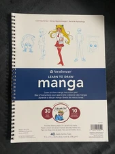 LEARN TO DRAW MANGA - Strathmore (25051) Drawing Manga Pad, White 9" x 12"