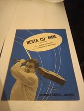 SPARTITO RESTA CU' MME VERDE DOMENICO MODUGNO EDIZIONI CURCI 1957