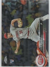 2018 Topps Chrome Baseball #12 Tyler Mahle CINCINNATI REDS Rookie Card 27