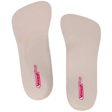 PowerStep Women's Insoles SlenderFit 3/4 Arch Support Khaki, Size L 5011-03L