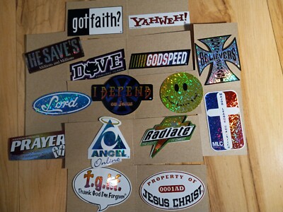 Right Direction #2 Religious Christian Vending Machine Stickers - Full Set 15  