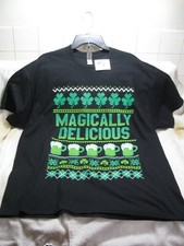 ST. PATRICK'S DAY T-SHIRTS Kiss Me I'm Irish Magically Delicious Get Shamrocked