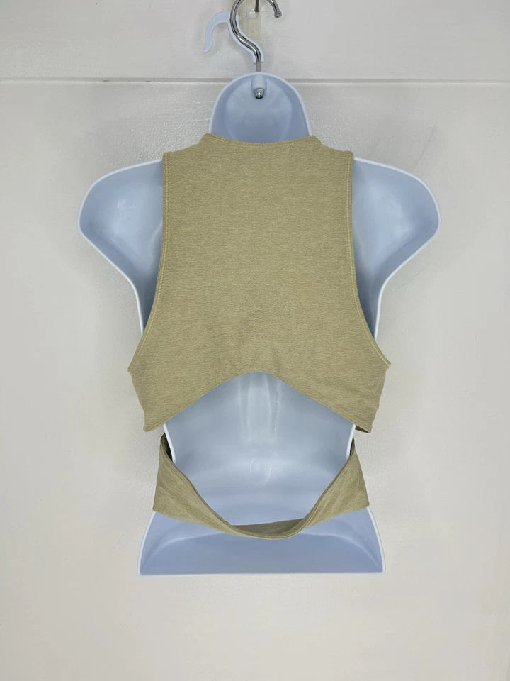 Sujetador deportivo Outdoor Voices Slashback talla grande cuello alto yoga gimnasio Foto 4 de 4