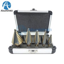 Punte per trapano a gradini Hss più dimensioni fori conico perforatore taglierina set utensili