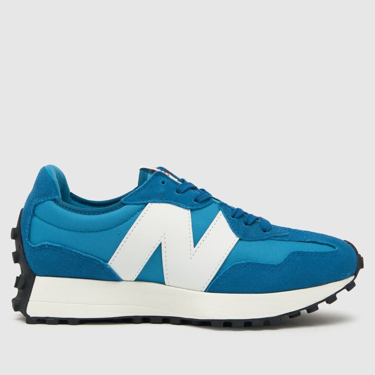 New Balance 327 Men's Blue Suede Lace Up Trainers Size 9 New in box