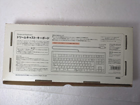 Dreamcast KEYBOARD White HKT-7600 SEGA DC Japan Box