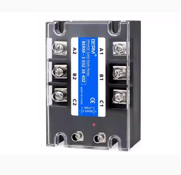 Three-phase Solid State Relay DC Control AC 10A25A40A60A80A100A120A150A200A 380V - Image 2 of 4