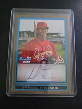 2009 Bowman - Prospects Gold #BP14 Sam Freeman (RC)