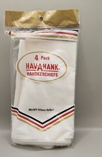 HAV-A-HANK Package of Handkerchiefs White New NIP