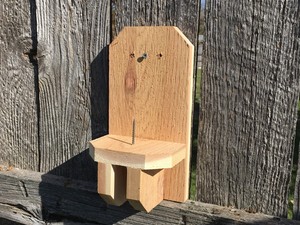 Cedar Corn Cob Squirrel Feeder Ebay