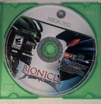 Bionicle Heroes (Microsoft Xbox 360, 2006) - Disc Only - Disc Resurfaced