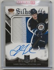 2013 2013-14 Crown Royale Rookie Auto Patch #180 Jacob Trouba Winnipeg Jet 75/99