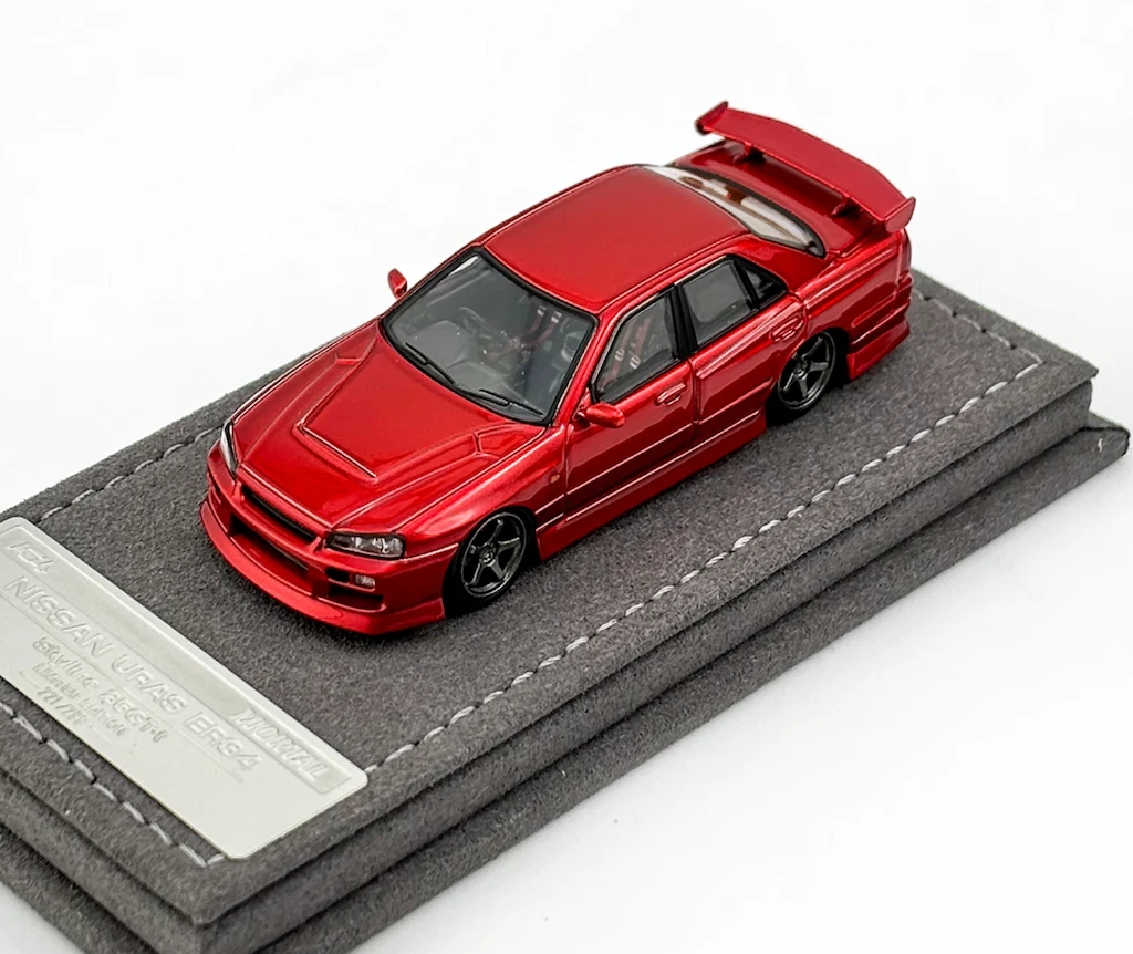 STANCE 1/64 SKYLINE ER34 URAS 精密ミニカー NISSAN SKYLINE GT-R ER34 URAS BLUE 1/64 SCALE DIECAST CAR