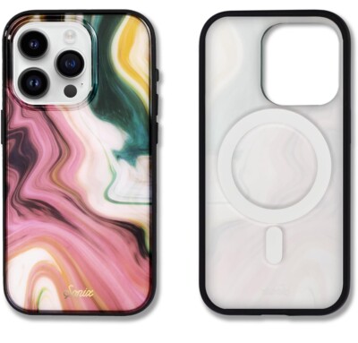 Sonix Apple iPhone 15 Pro Case with MagSafe - 10 ft Drop Tested - Agate Quartz