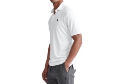 Polo Ralph Lauren Men's Classic Soft Cotton Polo Shirt S White