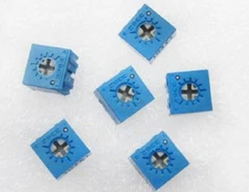 5 pcs 3362P 2K ohm Potentiometer Adjustable Multiturn Trimmer Variable